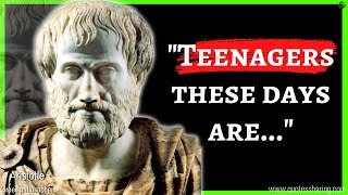 ARISTOTLE's Best Quotes and PHILOSOPHY on Life || STOICISM || #quotes || Ancient Greek Philosophy