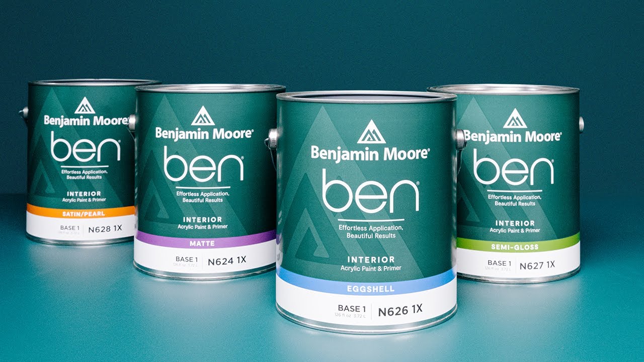 Experience The All New Ben Interior Paint | Benjamin Moore - YouTube