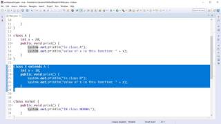 Java Dynamic Method Dispatch (Bangla)