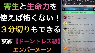 【ドーントレス】寄生＋生命力があれば怖くない！３分切りもできる試練ドーントレス級エンバーメーンのぐっさん流攻略方法をご紹介！