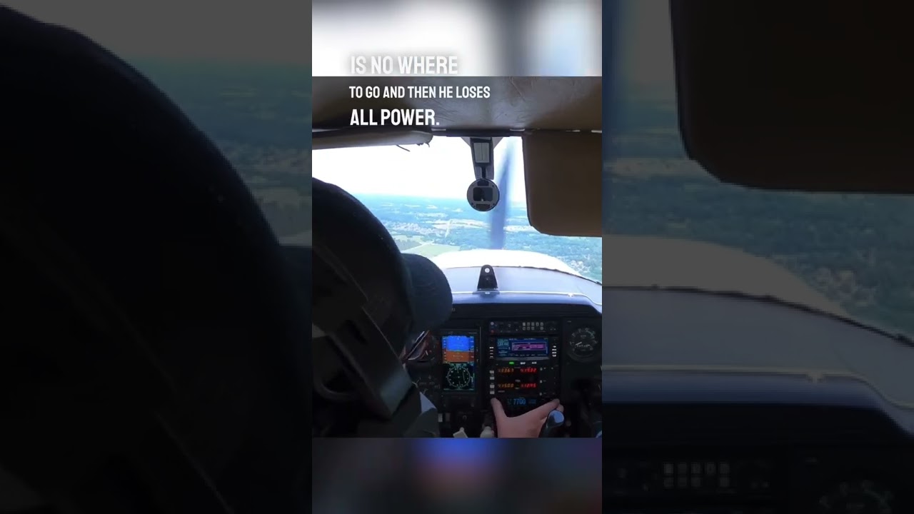 This student pilot emergency landed his airplane after the engine failed 😳