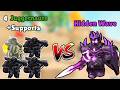 4 Juggernauts VS Hidden Wave | TDS Tower Defense Simulator