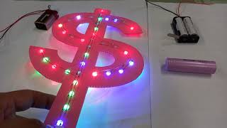 Fanchant Colorful LED banner柯t生活科技教室「7彩LED加油板」作業說明