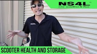 Scooter Health & Storage | Scooter Startup Troubleshooting