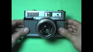 ミノルタ ユニオマットⅡの使い方 MINOLTA UNIOMATⅡ How to use 1960s Rangefinder camera