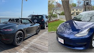 The $55,000 Question Used Porsche 718 or Tesla Model 3 Performance?