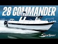 Seasport 28' Commander With Twin 300 Mercury's  - Complete Tour and Test Drive