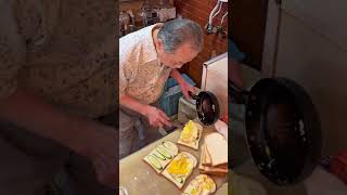 Sandwiches made by the master, the same as they were 50 years ago