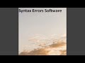 Syntax Errors Software