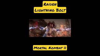 Raiden Lightning Bolt Power Smashed Evil Army Mortal Kombat 11 #shorts #mk11