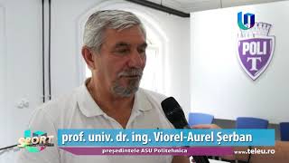 Fostul rector al UPT, prof. univ. dr. ing. Viorel-Aurel Șerban, noul președinte al Politehnicii