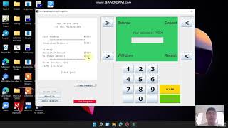 ATM Machine Interface in Java Demo Video