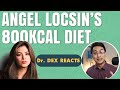 ANGEL LOCSIN'S 800KCAL DIET | REAL NUTRITION DOCTOR REACTS | Dr. Dex Macalintal