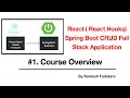 React Hooks + Spring Boot CRUD Full Stack App - 1 - Course Overview