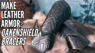 Make Leather Armor - Thorin Oakenshield Bracers