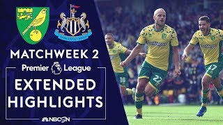 Norwich v. Newcastle | PREMIER LEAGUE HIGHLIGHTS | 8/17/19 | NBC Sports