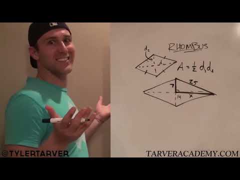 9-1 Area of a Rhombus - GEOMETRY 9-1 Area of a Rhombus - GEOMETRY