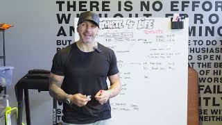 New Athlete For Life Training Program Design Template