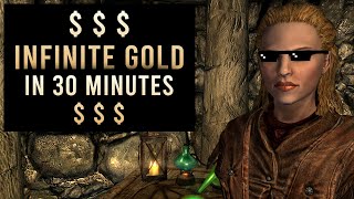 Skyrim Anniversary Edition: Infinite Gold In 30 Minutes! (Goldenhills Plantation