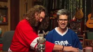 Rhett and Link sing "Thighs and Calves"