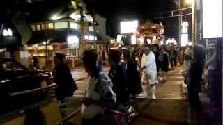 20121013‐51　里見まつり　新宿　お船とお囃子と踏切.