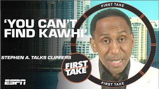 Stephen A. thinks Kawhi Leonard is THE WORST SUPERSTAR in the history of sports?! | First Take