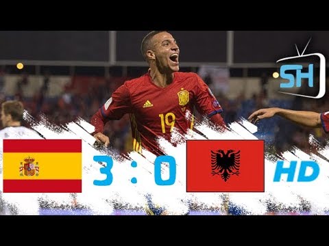 Spain Vs Albania 3-0 All Goals And Highlights World Cup Qualifiers ...