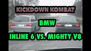 BMW E39 vs. E38 Race