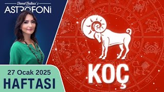 Koç burcu, haftalık burç yorumu, 27 Ocak 2025, Astrolog Demet Baltacı astroloji burçlar haber