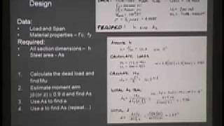 ARCH 324 - Reinforced Concrete by Ultimate Strength Design - Lecture 3