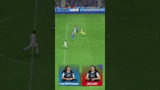 Beautiful scissor kick by Ruiz into an empty net after a goalkeeper save FIFA 23 PS5