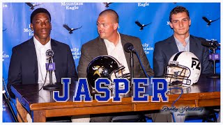 Jasper Football at the Daily Mountain Eagle's, Prep-Zone 2020