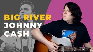 Johnny Cash Big River easy guitar lesson | Chords + Solo