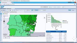 Business Objects Webi - Map Intelligence Navigation