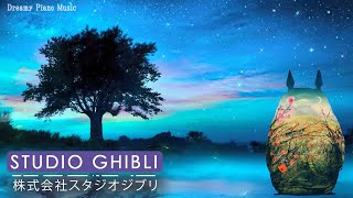 Studio Ghibli Piano Collection 11Hour • Relaxing Music for Sleep \u0026 Study