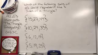 How to Determine If 3 Side Lengths Can Make A Triangle