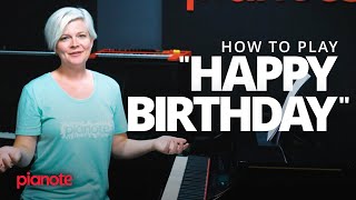 How To Play Happy Birthday On The Piano (Basic & Jazzy Version)