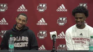 UMass MBB | Press Conference vs UNH | 11.04.24