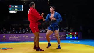 Final Sport Sambo 88 Kg Men, Sergey Ryabov (RSF) VS Ikhtiyor Eshmurodov (UZB)