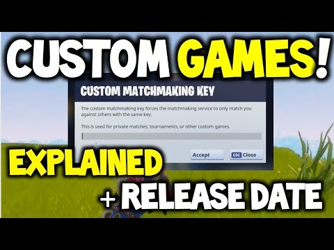 fortnite custom matchmaking key how to use dating site 30s