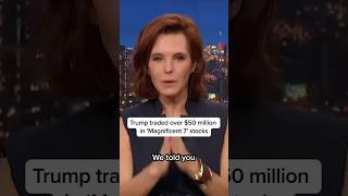 Trump traded over $50 million in 'Magnificent 7' stocks