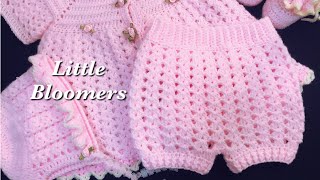 Crochet diaper cover, crochet baby bloomers, crochet baby shorts - EASY 3-6M + - Crochet for Baby