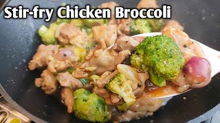 Stir-fry Chicken Broccoli by mhelchoice Madiskarteng Nanay