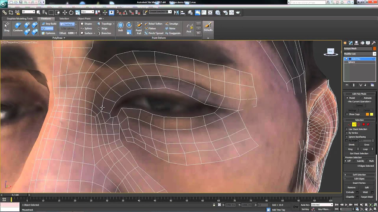 W01Vid005_3ds Max Retopology 2 - YouTube