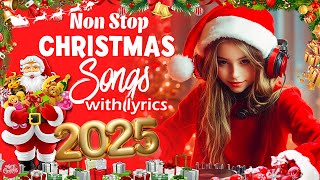 Christmas Music Playlist 🎄 Best NonStop Christmas Music Medley 2025 🔔 Christmas Carols With Lyrics