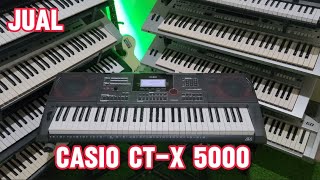 Jual | Keyboard Casio CTX 5000 | Bisa flashdisk/ wav / mic