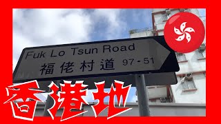 福佬村道 Fuk Lo Tsun Road Hong Kong Ground 香港地 (04195)