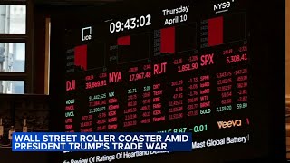 US stocks close sharply lower, wiping away some of historic rally a day earlier amid tariff whiplash