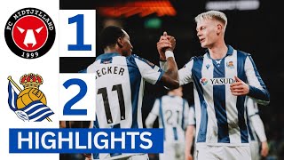 ⚪Midtjylland vs Real Sociedad (1-2) All Goals \u0026 Extended HIGHLIGHTS | UEFA Europa League!