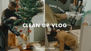 [CLEAN UP VLOG] Late New Year Cleaning 🧹🏡 Taking Down Christmas Tree 🌲 \u0026 Cleaning Tips!